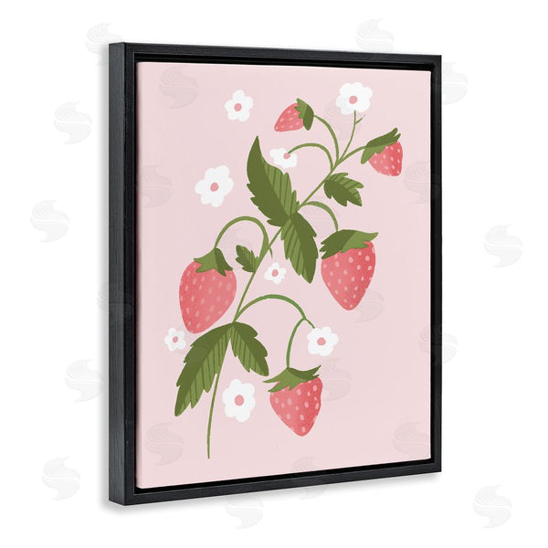 Stupell Industries Paige Sredenschek | Pastel Strawberries Branch Wall Art