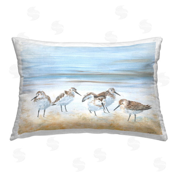 stupell industries Pam Britton | Birds on Abstract Shore