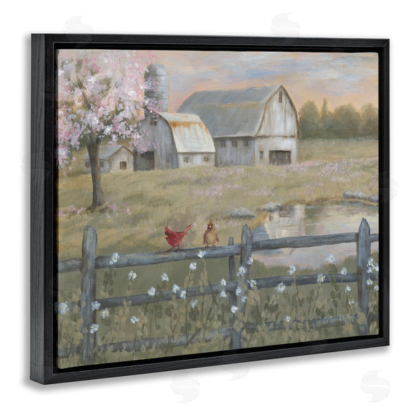 Stupell Industries Pam Britton | Blossoming Trees Country Farm