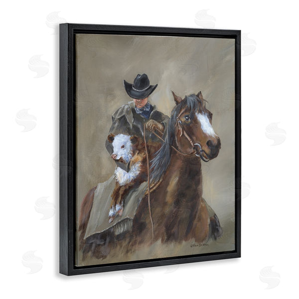 Stupell Industries Pam Britton | Ranch Cowboy & Western Horse