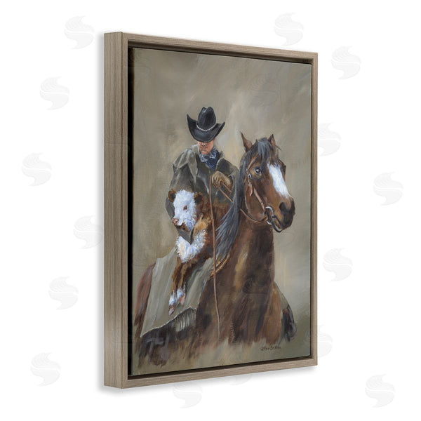 Stupell Industries Pam Britton | Ranch Cowboy & Western Horse