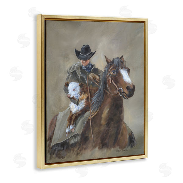 Stupell Industries Pam Britton | Ranch Cowboy & Western Horse