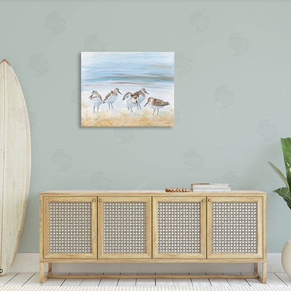 Stupell Industries Pam Britton | Summer Sandpipers On Shore Wall Art