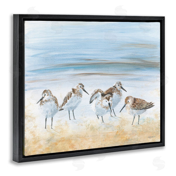 Stupell Industries Pam Britton | Summer Sandpipers On Shore Wall Art