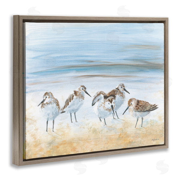 Stupell Industries Pam Britton | Summer Sandpipers On Shore Wall Art