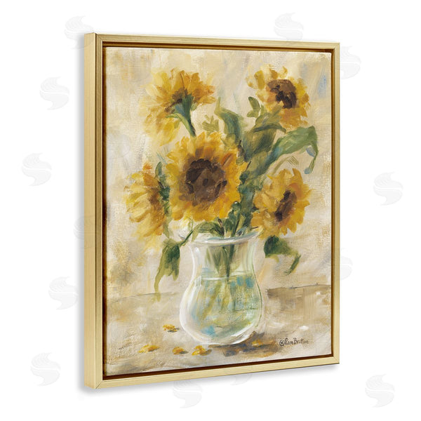 Stupell Industries Pam Britton | Sunflowers With Falling Petals