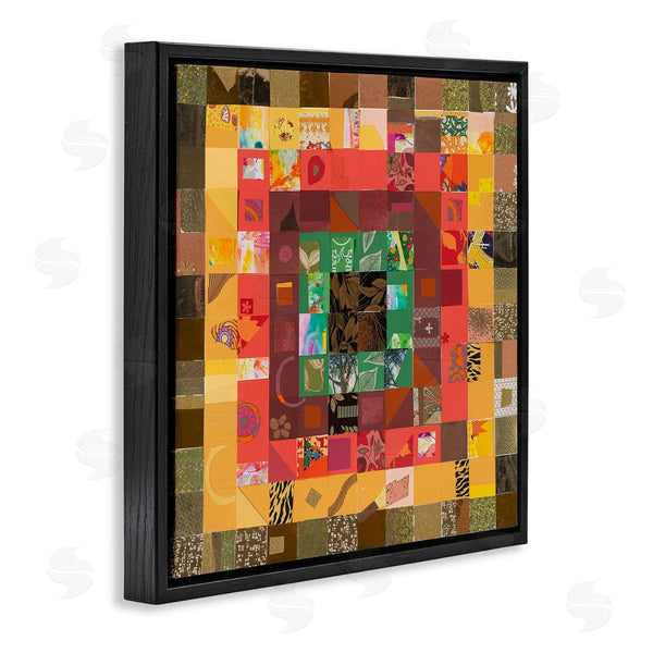 Stupell Industries Pamela Fingado | Patterned Geometric Collage