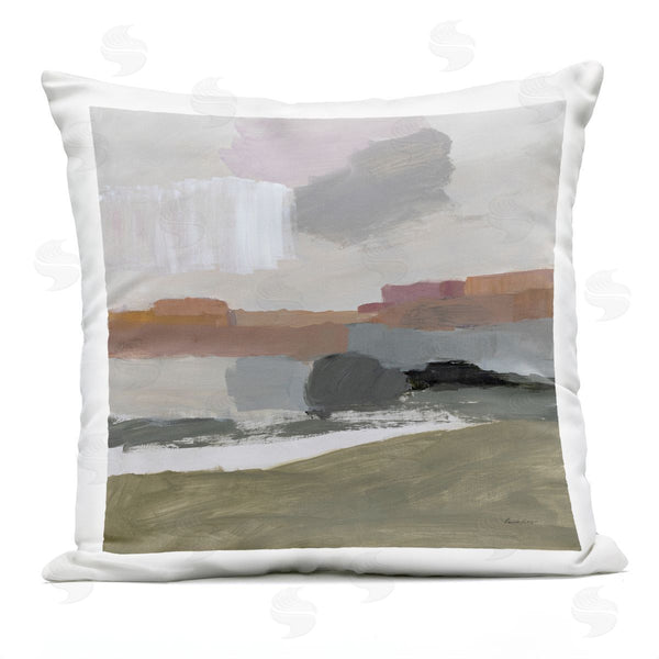 Stupell Industries Pamela Munger | Abstract Canyon Mesa In Distance Printed Throw Pillow