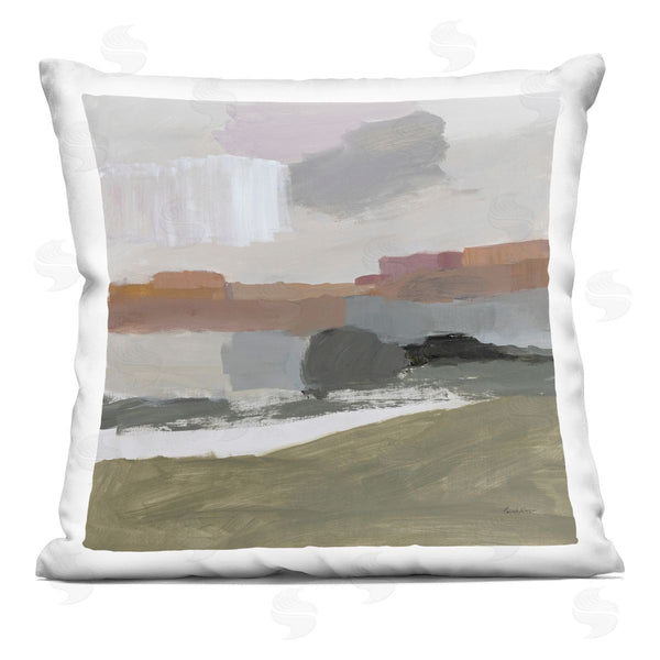stupell industries Pamela Munger | Abstract Canyon Mesa in Distance Printed Throw Pillow
