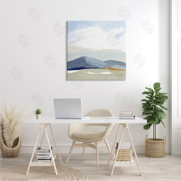 Stupell Industries Pamela Munger | Abstract Mountain Range Tranquil Hills Open Landscape Painting Wall Art