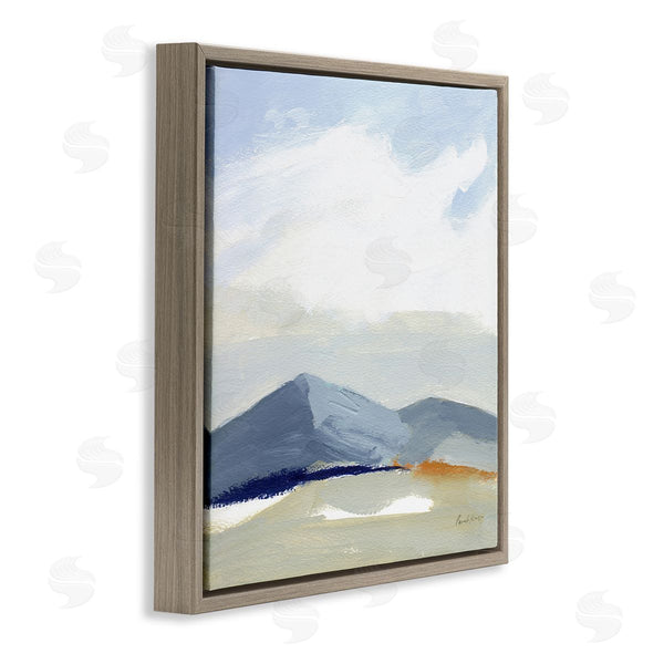 Stupell Industries Pamela Munger | Abstract Mountain Range Tranquil Hills Open Landscape Painting Wall Art