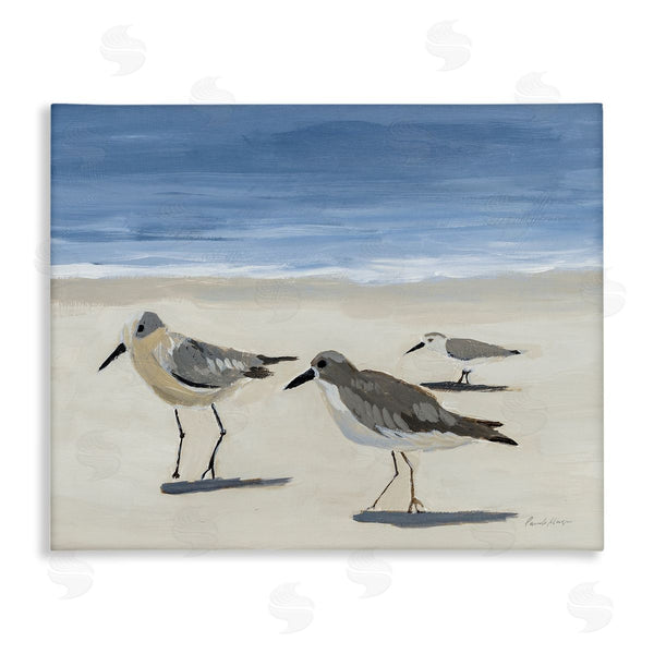 stupell industries Pamela Munger | Sandpipers on Shore Painting Wall Art