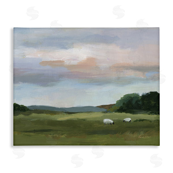 stupell industries Pamela Munger | Sheep in Country Field