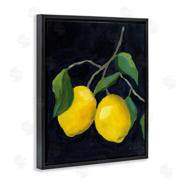 Stupell Industries Pamela Munger | Two Lemons On Black