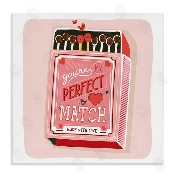 stupell industries Pan Georgiou | My Perfect Match Fun Romance Wall Art
