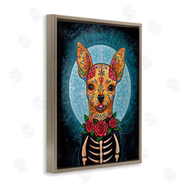 Stupell Industries Pat Cockrell | Day Of Dead Chihuahua Wall Art