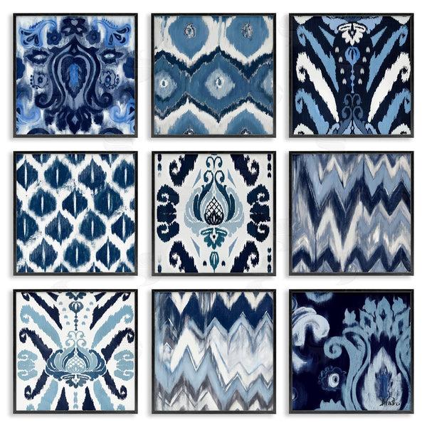 Stupell Industries Patricia Pinto | Blue Boho Patterns Wall Art