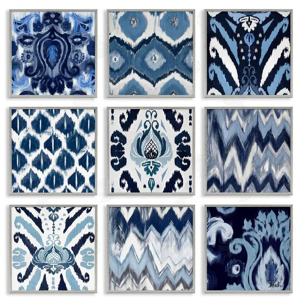 Stupell Industries Patricia Pinto | Blue Boho Patterns Wall Art