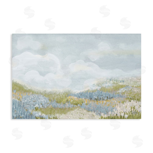 stupell industries Patricia Pinto | Blue Floral Meadow Wall Art