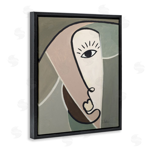 Stupell Industries Patricia Pinto | Boho Cubism Face Wall Art