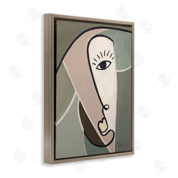 Stupell Industries Patricia Pinto | Boho Cubism Face Wall Art