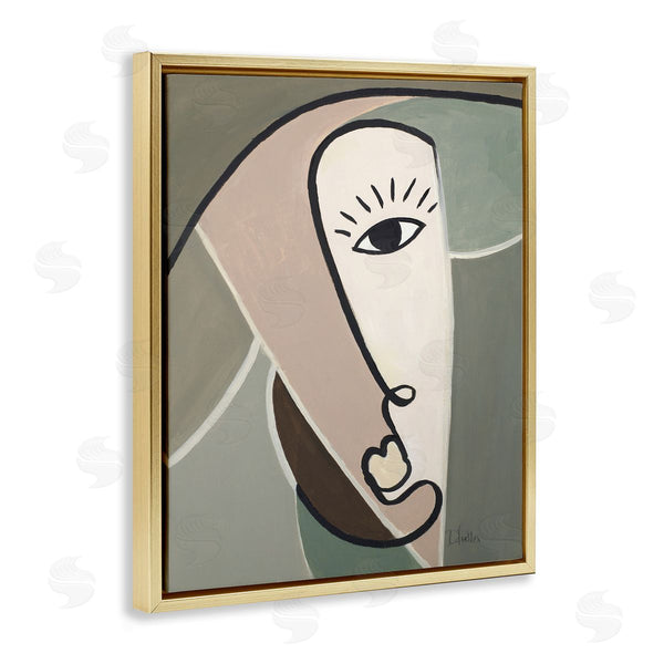 Stupell Industries Patricia Pinto | Boho Cubism Face Wall Art