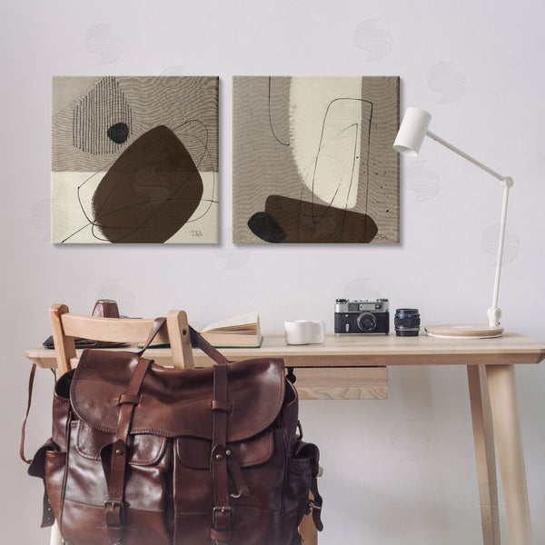 Stupell Industries Patricia Pinto | Brown Hidden Lines Wall Art