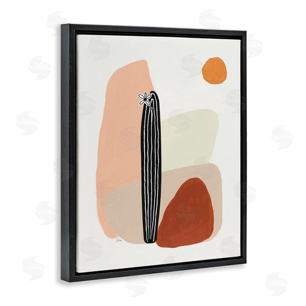 Stupell Industries Patricia Pinto | Brown Terracotta Landscape Desert Cactus Flower