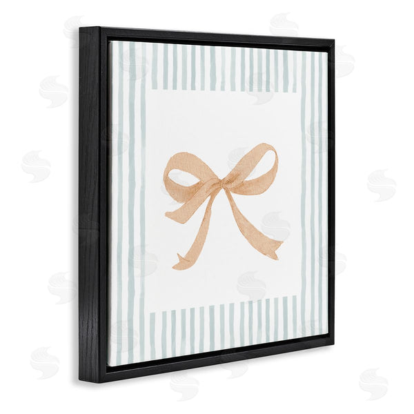 Stupell Industries PATRICIA PINTO | Chic Bow With Striped Border