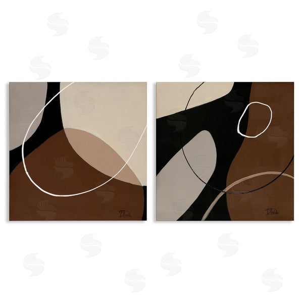 stupell industries Patricia Pinto | Classic Abstract Neutral Shape Wall Art
