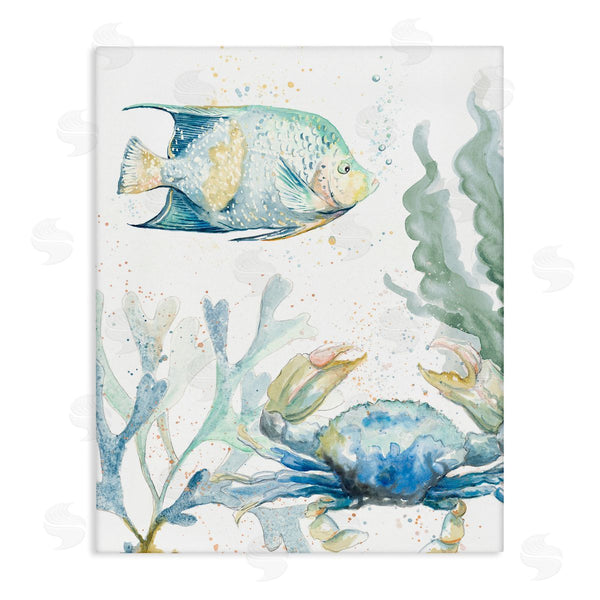 stupell industries Patricia Pinto | Crab and Fish Scene