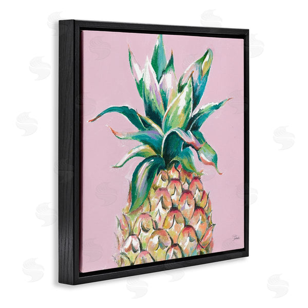 Stupell Industries Patricia Pinto | Cropped Pineapple Pink Color Pop