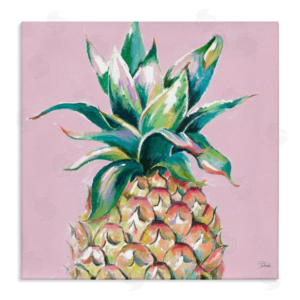 stupell industries Patricia Pinto | Cropped Pineapple Pink Color Pop