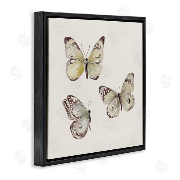 Stupell Industries Patricia Pinto | Delicate Butterflies On Beige Wall Art
