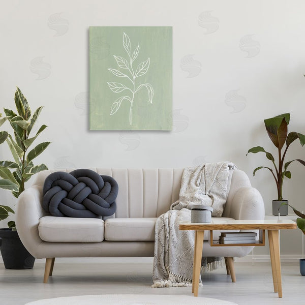 Stupell Industries Patricia Pinto | Drooping Plant Leaves Wall Art