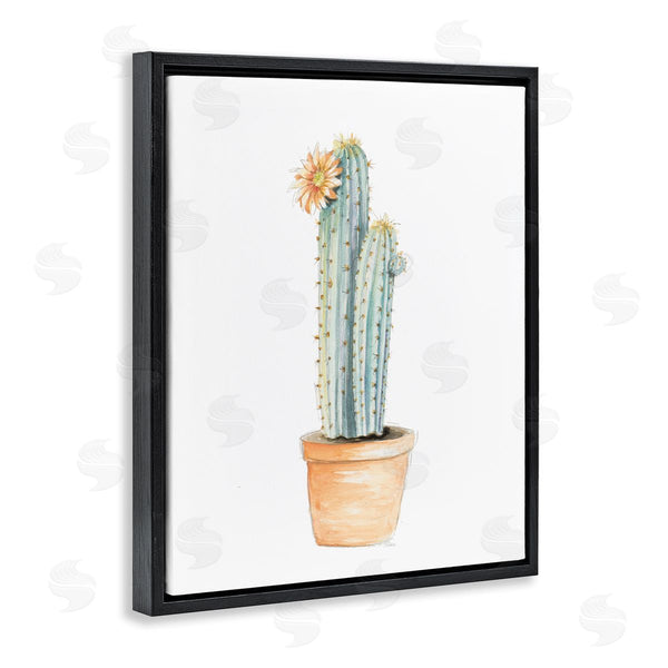 Stupell Industries Patricia Pinto | Flowering Cactus Pop Minimal Southwestern Tones Wall Art