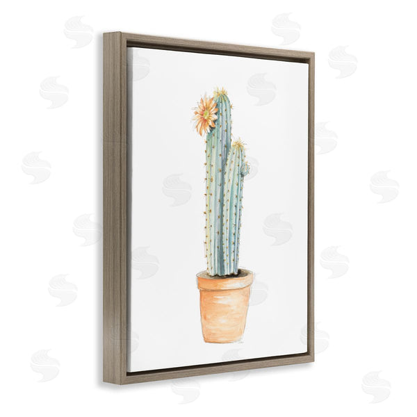 Stupell Industries Patricia Pinto | Flowering Cactus Pop Minimal Southwestern Tones Wall Art