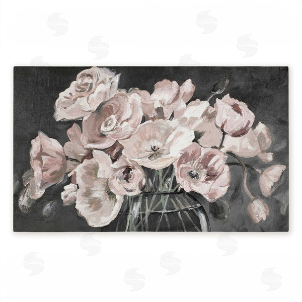 stupell industries Patricia Pinto | Flowers In Clear Vase Non-Woven Door Mat