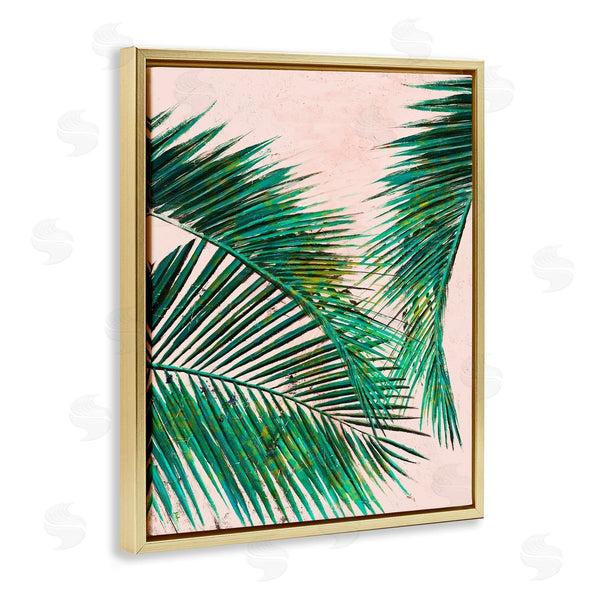 Stupell Industries Patricia Pinto | Flowing Palms On Pink