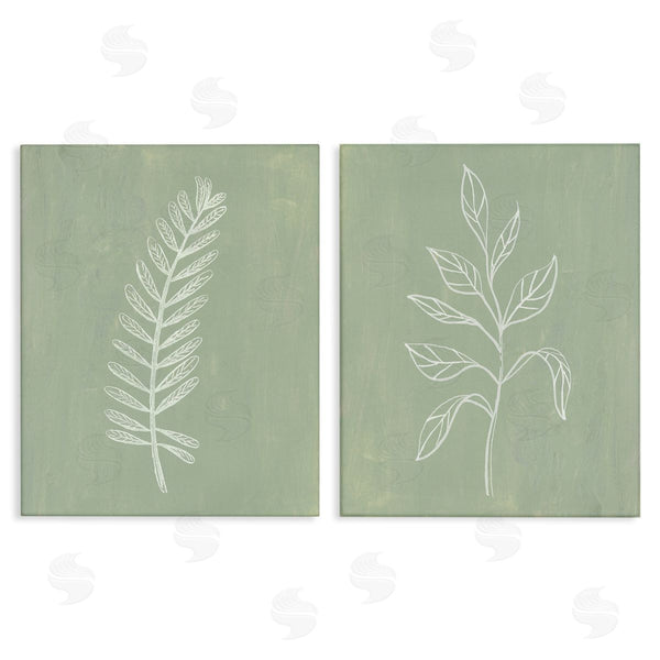 stupell industries Patricia Pinto | Forest Fern Sprigs Wall Art