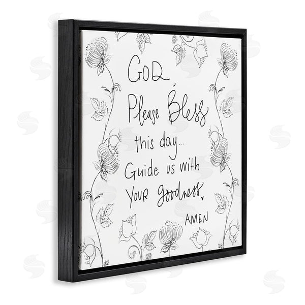 Stupell Industries Patricia Pinto | God Bless This Day Wall Art