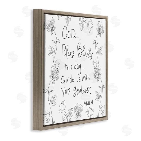 Stupell Industries Patricia Pinto | God Bless This Day Wall Art