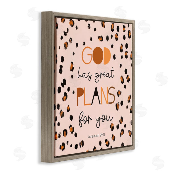 Stupell Industries Patricia Pinto | God Has Plans For You Wall Art