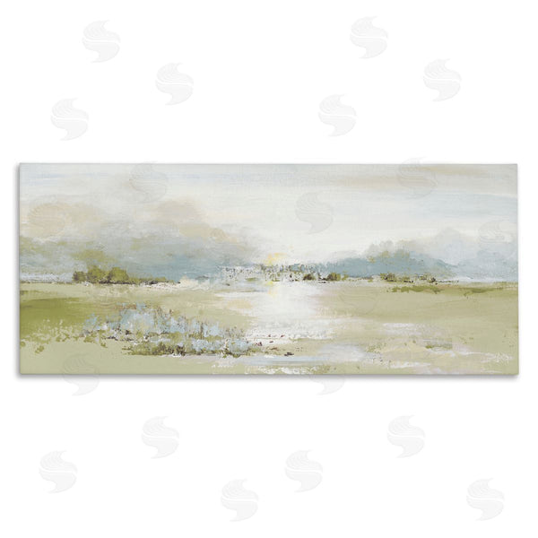 stupell industries PATRICIA PINTO | Green Dunes Abstract Landscape