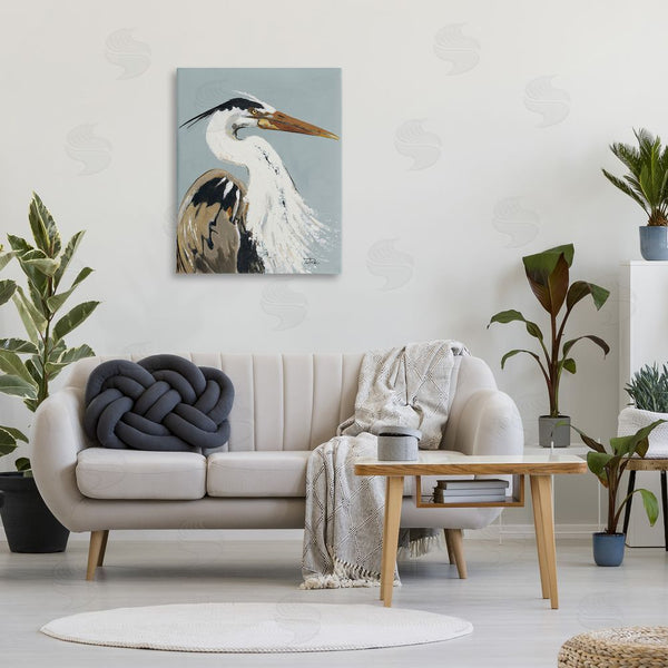 Stupell Industries Patricia Pinto | Heron Looking Right Wall Art