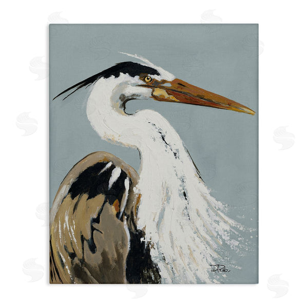 stupell industries Patricia Pinto | Heron Looking Right Wall Art