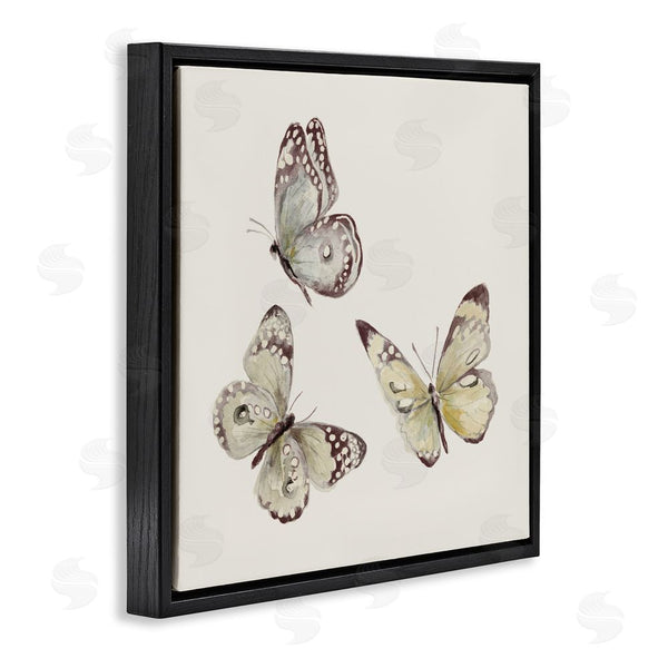 Stupell Industries Patricia Pinto | Isolated Butterflies On Beige Wall Art