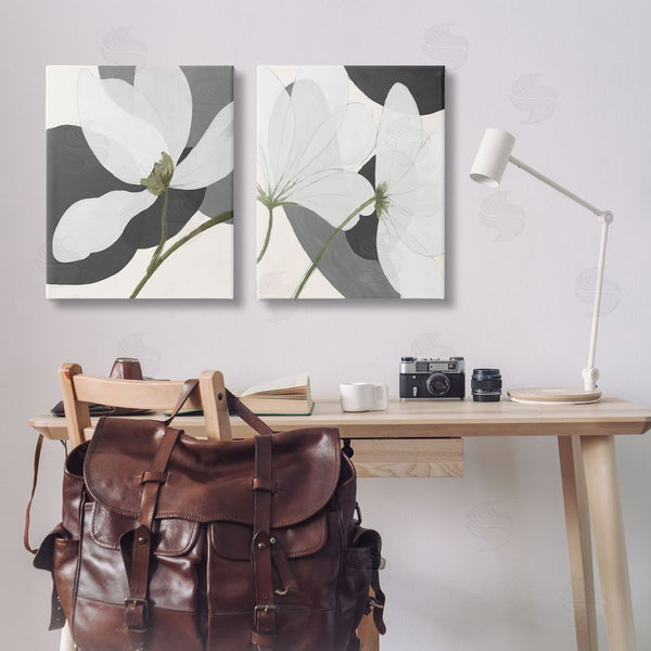 Stupell Industries Patricia Pinto | Large White Petal Drawing Wall Art