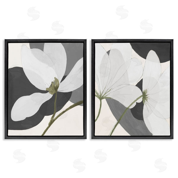Stupell Industries Patricia Pinto | Large White Petal Drawing Wall Art