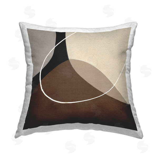 Stupell Industries Patricia Pinto | Minimal Project Abstraction Printed Throw Pillow